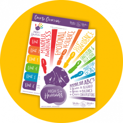 High 5 to happiness program worksheets